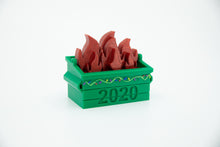 Load image into Gallery viewer, Dumpster Fire Ornament
